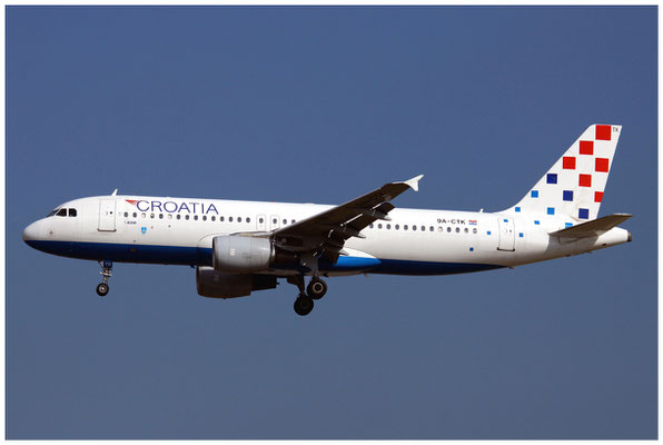 Croatia Airlines / Airbus A320-200 / 9A-CTK / 27.08.2009 / © Eva Maria Müller 