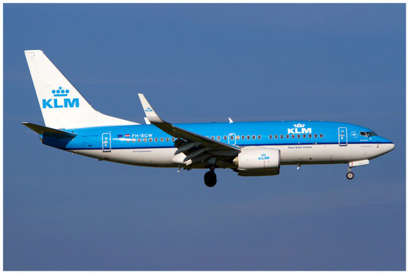 KLM - Royal Dutch Airlines / Boeing 737-700WL / PH-BGW / 24.09.2013 / © Berni Müller  