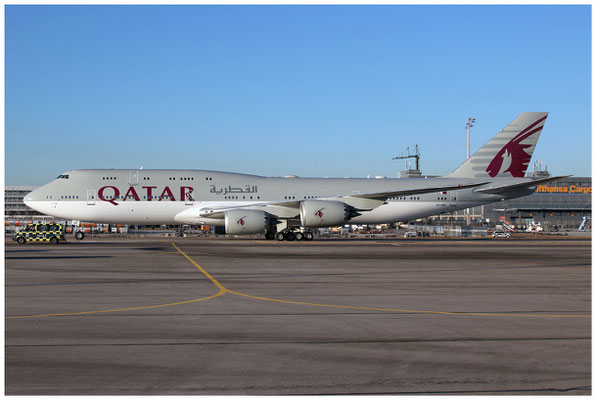 Qatar Amiri Flight / Boeing 747-8 (BBJ) / A7-HHE / 14.02.2019 / © Martin Hackl