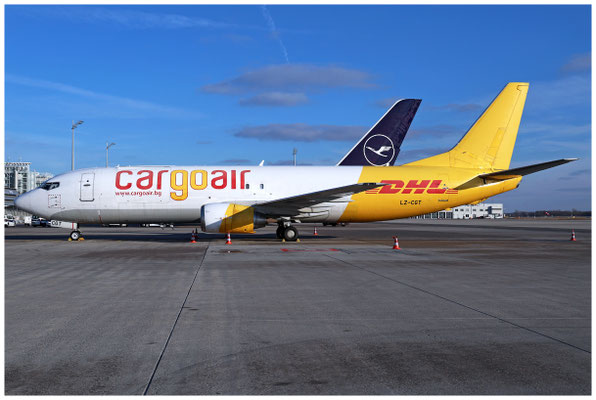 Cargo Air (DHL Express) / Boeing 737-400 F / LZ-CGT / 13.01.2025 / © Martin Hackl