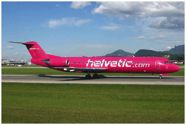 Helvetic Airways / Fokker 100 / HB-JVC / 17.09.2006 / © Berni Müller