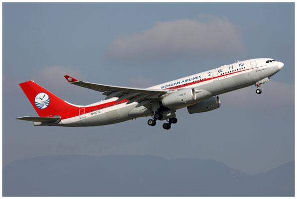 Sichuan Airlines / Airbus A330-200 / B-8332 / 30.09.2016 / © Martin Hackl