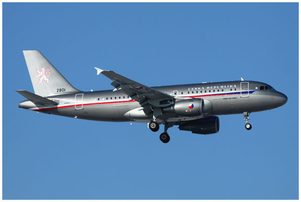 Czech Air Force / Airbus A319-100 CJ / 2801 / 03.02.2012 / © Martin Hackl