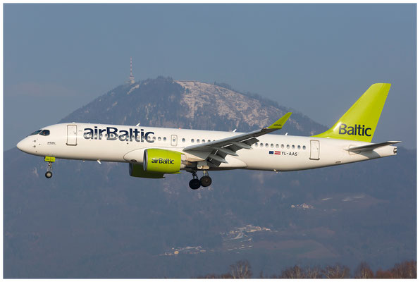 Air Baltic / Airbus A220-300 / YL-AAS /  04.03.2023 / © Berni Müller