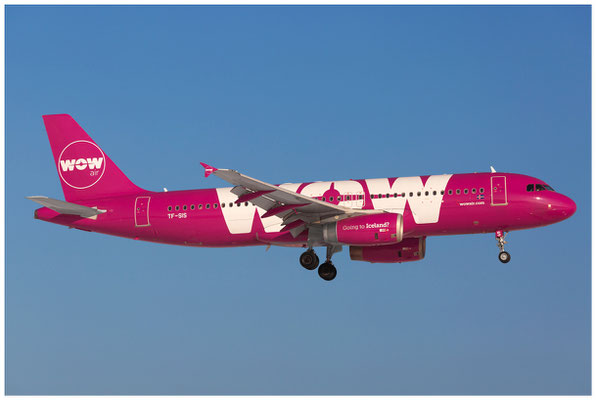 WOW Air / Airbus A320-200 / TF-SIS / 28.01.2017 / © Berni Müller