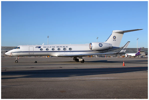 Hellenic Air Force / Gulfstream 5 / 678 / 14.02.2019 / © Martin Hackl