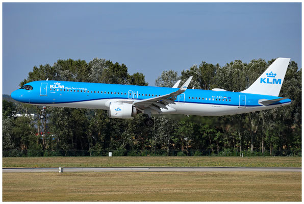 KLM Royal Dutch Airlines / Airbus A321-200 Neo / PH-AXD / 25.07.2025 / © Martin Hackl