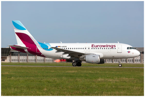 Eurowings / Airbus A319-100 / D-ABGK / 20.09.2019 / © Berni Müller