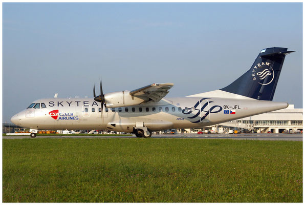 CSA Czech Airlines / ATR-42-500 / OK-JFL / 01.07.2010 / © Martin Hackl