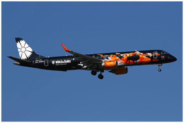 Belavia / ERJ-190-200 / EW-400PO / 22.03.2020 / © Martin Hackl