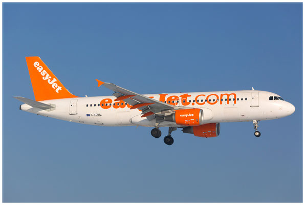 EasyJet / Airbus A320-200 / G-EZUL / 28.01.2017 / © Eva Maria Müller