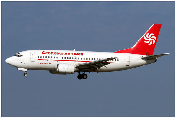 Georgian Airlines / Boeing 737-500 / 4L-TGA / 29.08.2008 / © Berni Müller