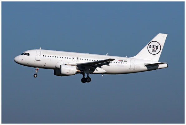 Fly Air41 Airways (Sundair) / Airbus A319-100 / 9A-BER / 29.10.2021 / © Martin Hackl