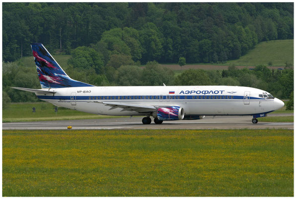 Aeroflot / Boeing 737-400 / VP-BAO / 10.05.2003 / © Martin Hackl