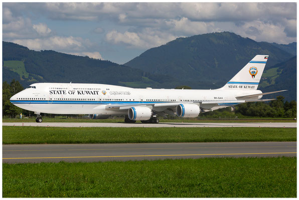 State of Kuwait / Boeing 747-8i BBJ / 9K-GAA / 25.07.2016 / © Berni Müller
