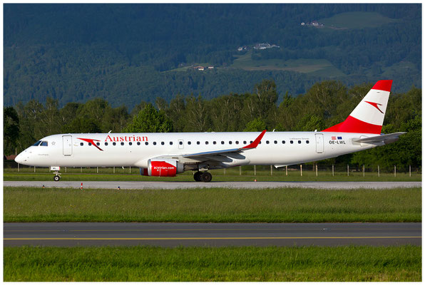 Austrian Airlines / Embraer ERJ-195-200LR / OE-LWL / 22.05.2017 / © Berni Müller