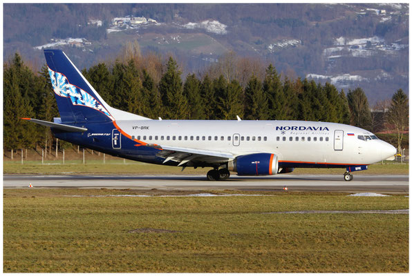 Nordavia - Regional Airlines / Boeing 737-500 / VP-BRK / 09.01.2011 / © Berni Müller