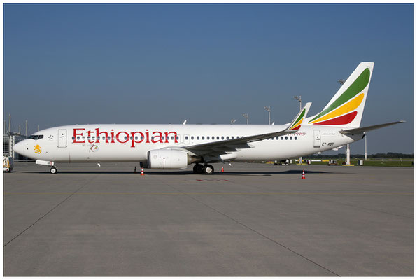 Ethiopian Airlines / Boeing 737-800 WL / ET-AQO / 23.08.2017 / © Martin Hackl