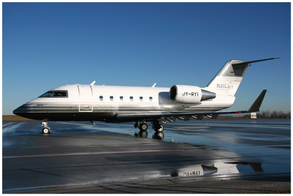 Raya Jet / Challenger 601 / JY-RY1 / 09.02.2007 / © Martin Hackl