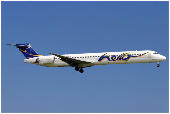 Hello / McDonnell Douglas MD-90-30 / HB-JIB / 19.09.2008 / © Berni Müller