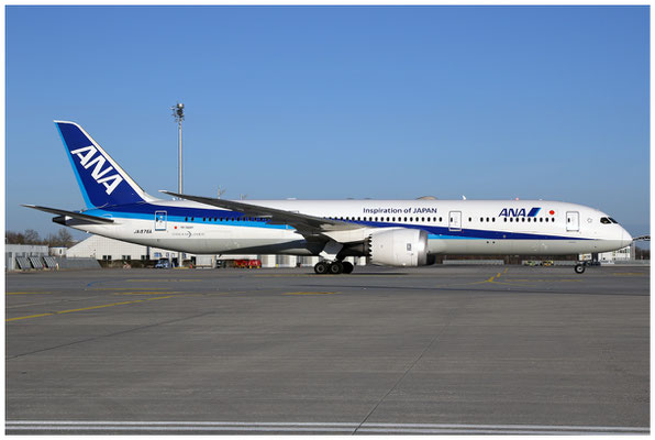 All Nippon Airways / Boeing 787-9 / JA876A / 24.02.2019 / © Martin Hackl