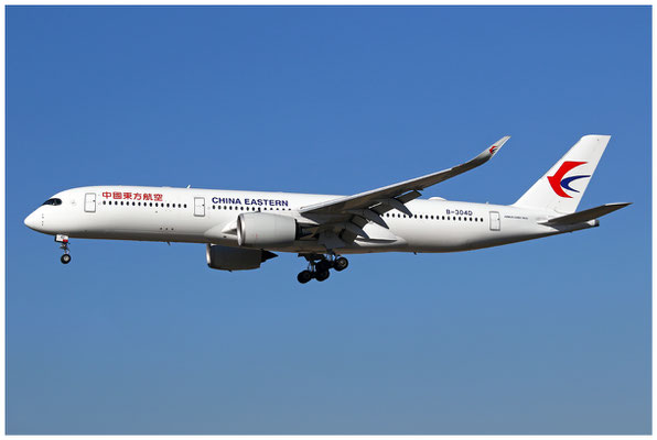 China Eastern Airlines / Airbus A350-900 / B-304D / 21.02.2021 / © Martin Hackl