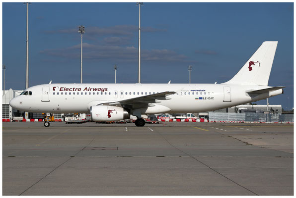 Electra Airways / Airbus A320-200 / LZ-EAC / 27.08.2024 / © Martin Hackl