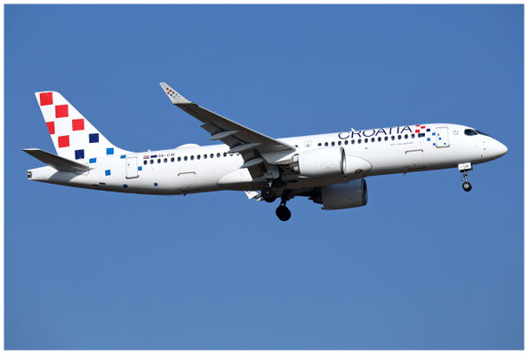 Croatia Airlines / Airbus A220-300 / 9A-CAI / 04.03.2026 / © Martin Hackl