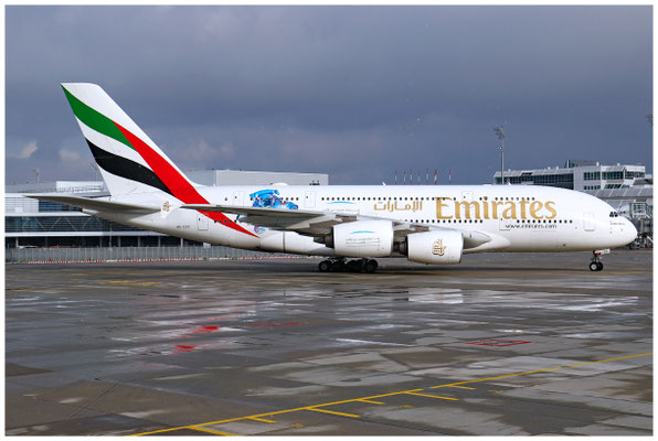 Emirates / Airbus A380-800 / A6-EOC / 18.01.2024 / © Martin Hackl