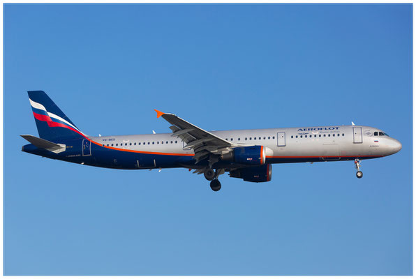 Aeroflot / Airbus A321-200 / VQ-BED / 26.02.2019 / © Berni Müller