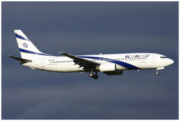 EL AL Israel Airlines / Boeing 737-800 / 05.11.2010 / 4X-EKI / © Berni Müller