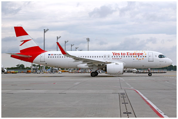 Austrian Airlines / Airbus A320-200 Neo / OE-LZO / 07.08.2024 / © Martin Hackl