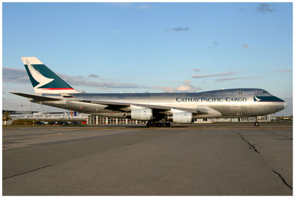 Cathay Pacific Cargo / Boeing 747-400 F / B-HUL / 01.10.2008 / © Martin Hackl
