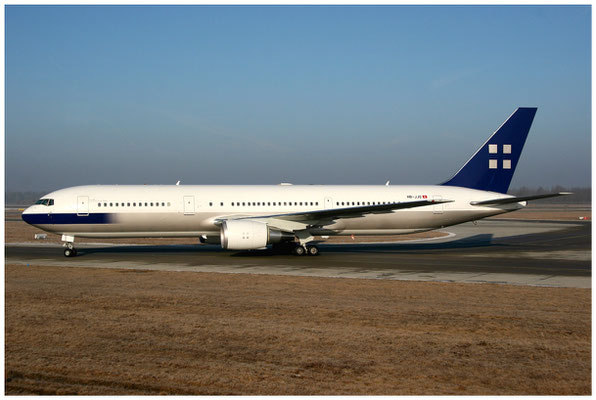 PrivatAir SA / Boeing 767-300 / HB-JJG / 13.01.2009 / © Martin Hackl
