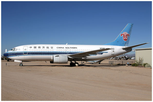 China Southern Airlines / Boeing 737-300 / N759BA (B-2921) / 01.11.2019 / © Martin Hackl