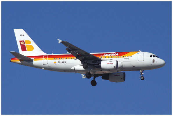 Iberia / Airbus A319-100 / EC-KHM / 04.06.2010 / © Berni Müller