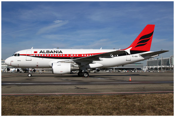 Albania (Turkish Air Force) / Airbus A319-100 CJ / TC-ANA / 15.02.2020 / © Martin Hackl