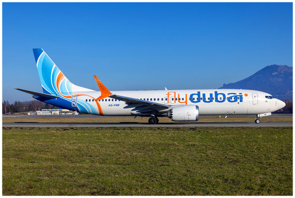 FlyDubai / Boeing 737 MAX 8 / A6-FMF / 18.01.2025 / © Berni Müller