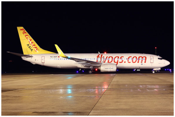 Pegasus Airlines / Boeing 737-800 WL / TC-AVP / 12.01.2014 / © Martin Hackl