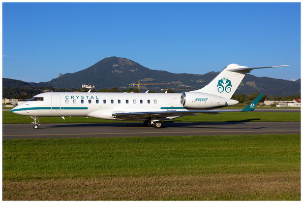Crystal Luxury Air / Global Express / N989SF / 12.08.2018 / © Berni Müller