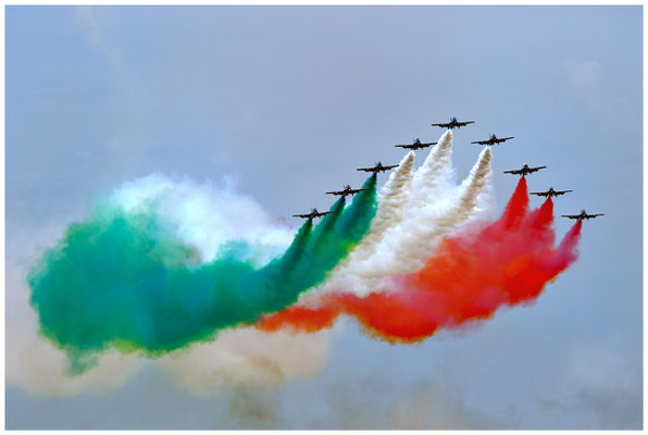 Frecce Tricolori / Aermacchi MB-339 PAN / 17.07.2022 / © Martin Hackl