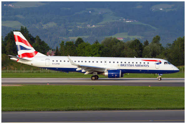 British Airways (CityFlyer) / Embraer ERJ-190-100SR / G-LCYM / 13.06.2015 / © Eva Maria Müller