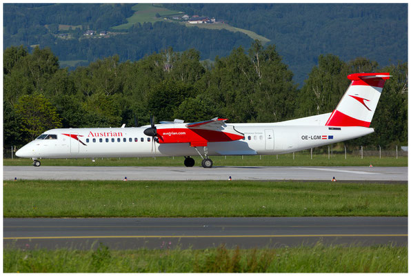 Austrian Airlines / Dash 8 Q400 / OE-LGM / 19.06.2017 / © Berni Müller