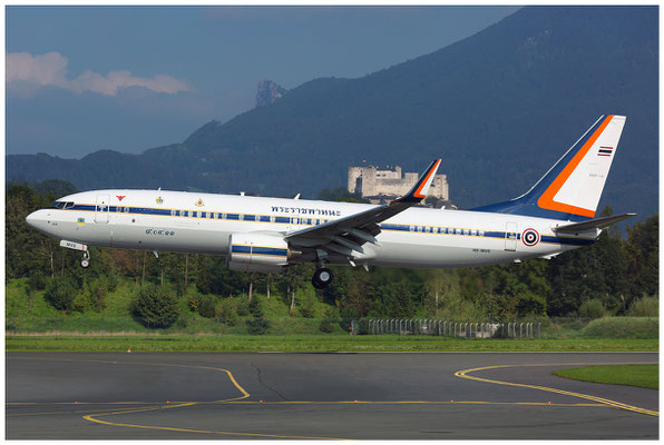Royal Thai Air Force / Boeing 737-800-BBJ1 / HS-MVS / 11.09.2020 / © Berni Müller