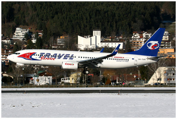 Travel Service Airlines / Boeing 737-800 WL / OK-TVH / 16.01.2010 / © Martin Hackl