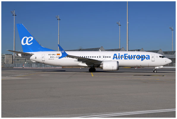 Air Europa / Boeing 737-8 Max / EC-ORJ / 27.02.2026 / © Martin Hackl