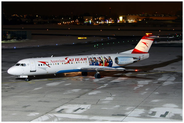 Austrian Arrows / Fokker 100 / OE-LVM / 27.01.2011 / © Berni Müller