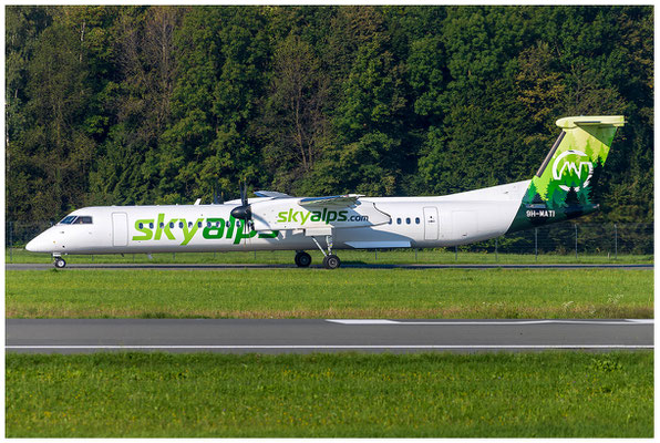 SkyAlps / DHC-8 Q400 / 9H-MATI / 03.09.2024 / © Berni Müller