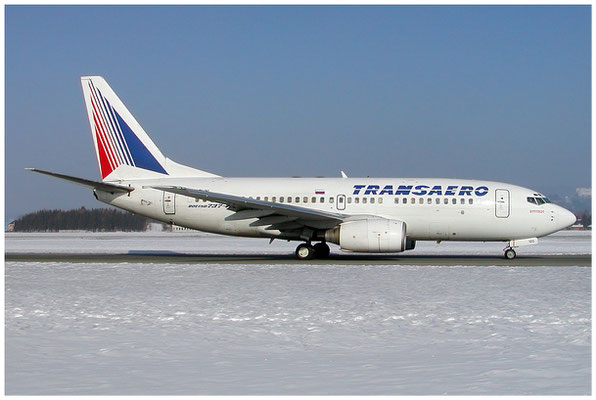 Transaero Airlines / Boeing 737-700 / N100UN / 22.02.2003 / © Berni Müller