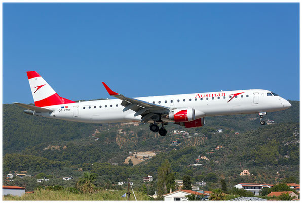 Austrian Airlines / Embraer ERJ-195-200LR / OE-LWA / 15.08.2023 / © Berni Müller
